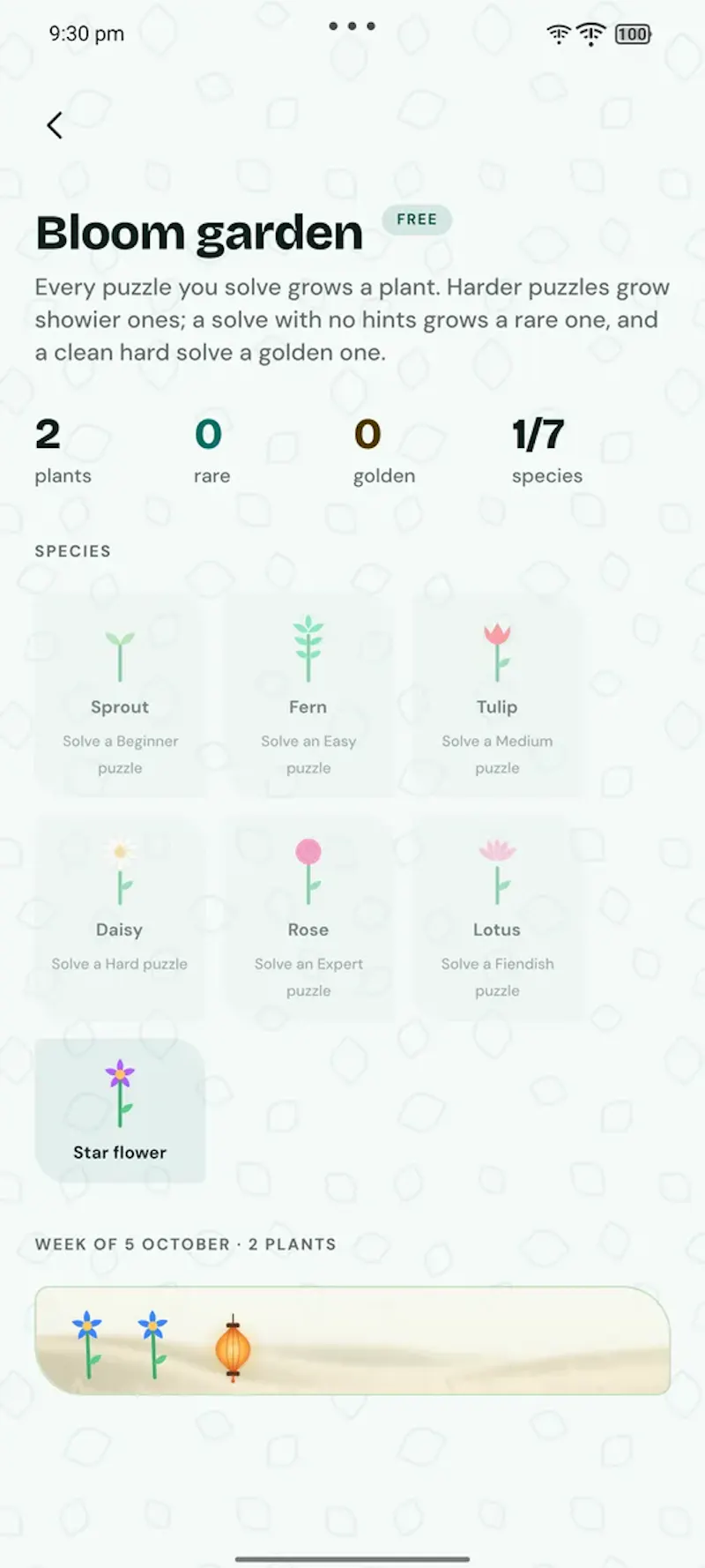 Ninebloom: Sudoku Puzzles screenshot 5