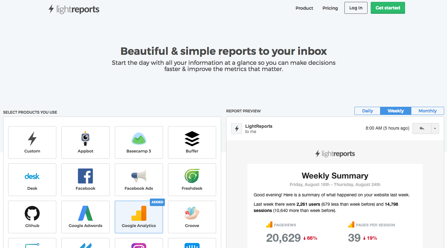 LightReports gallery image