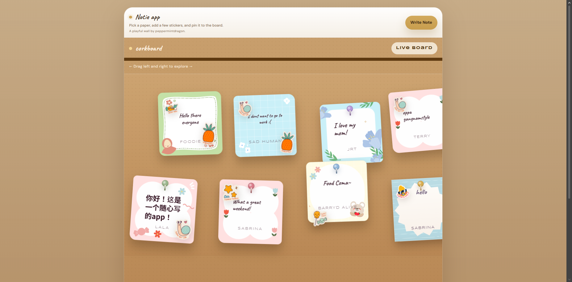 Make a sticky Notes gallery image