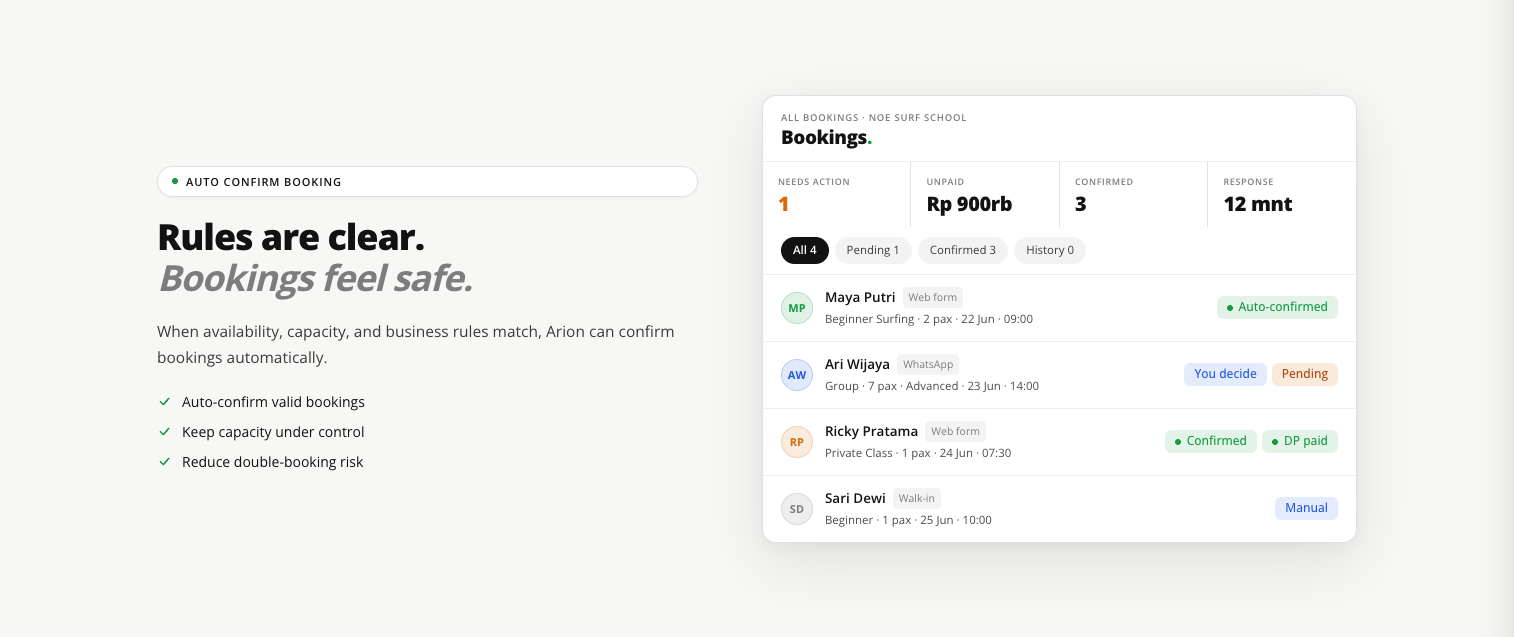Arion Booking gallery image
