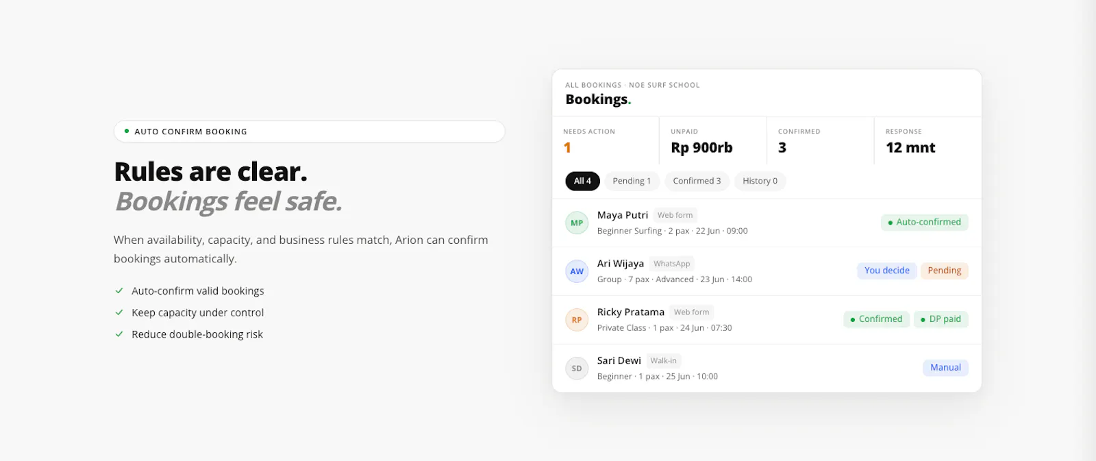 Arion Booking screenshot 3