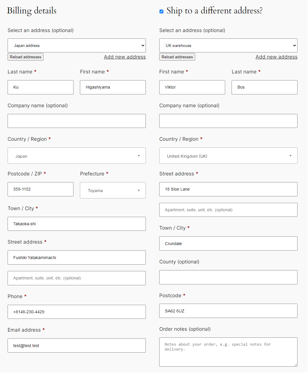 Mehrere Adressen für WooCommerce Medien 1