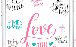Motivational Love Quote Stickers media 3