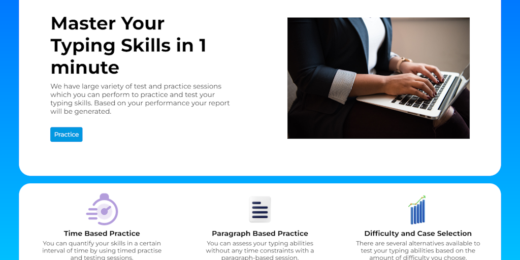 Typing Test: Practice Your Typing skills online. | Product Hunt