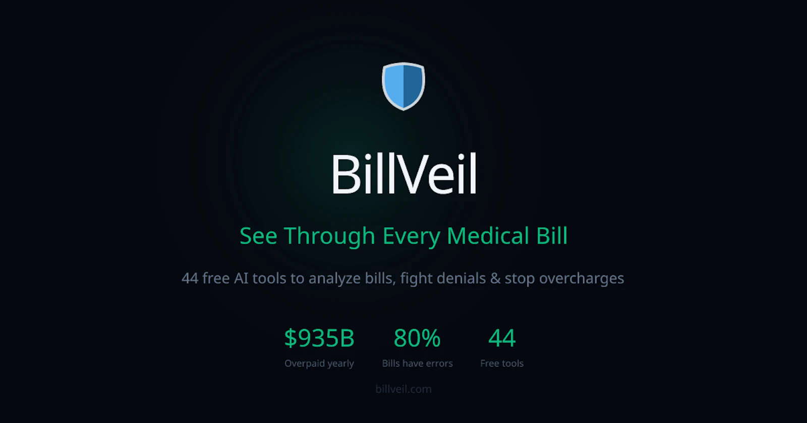 BillVeil screenshot 1