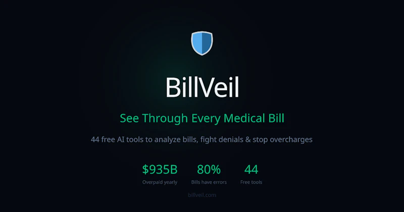 BillVeil screenshot 1