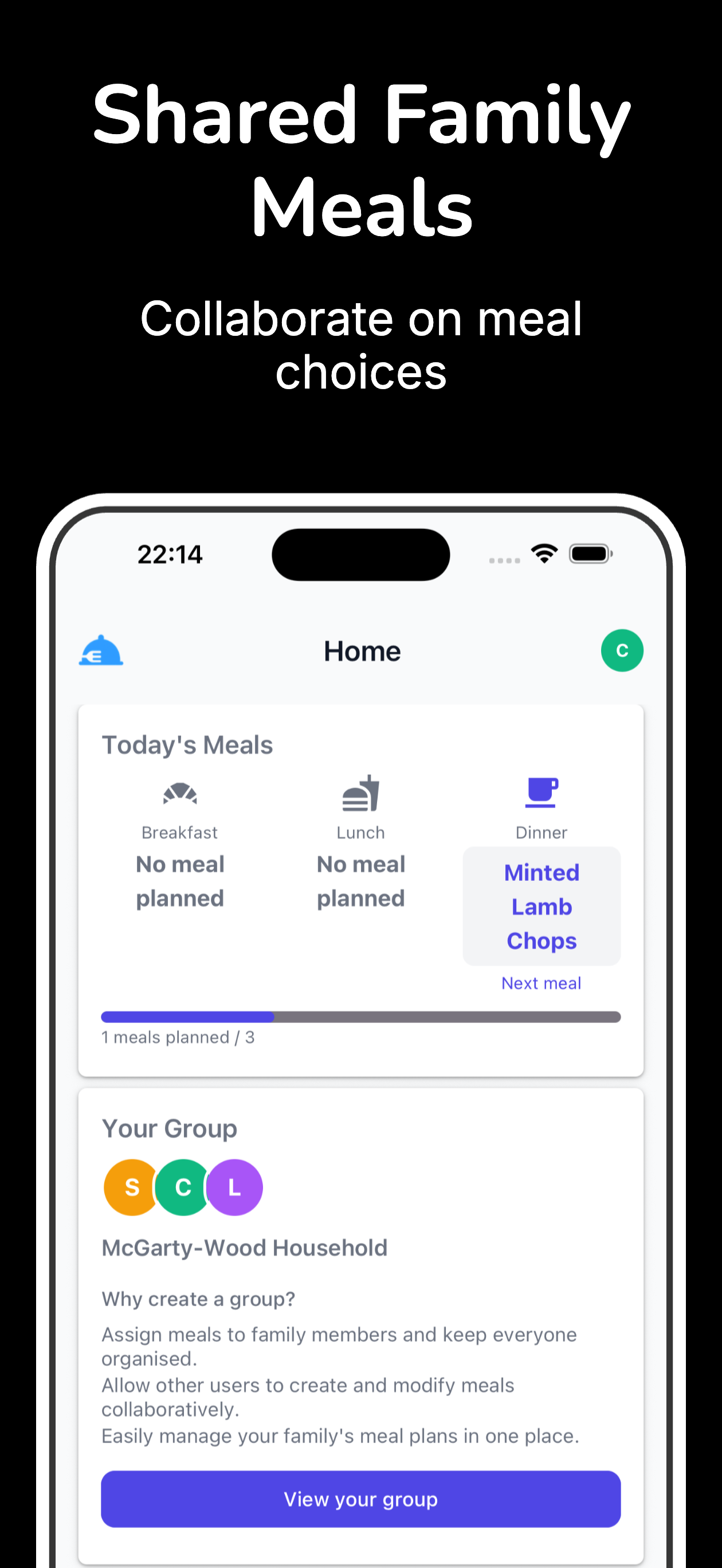 Lilara - Family Meal Planner - Screenshot 3 showing product features and functionality