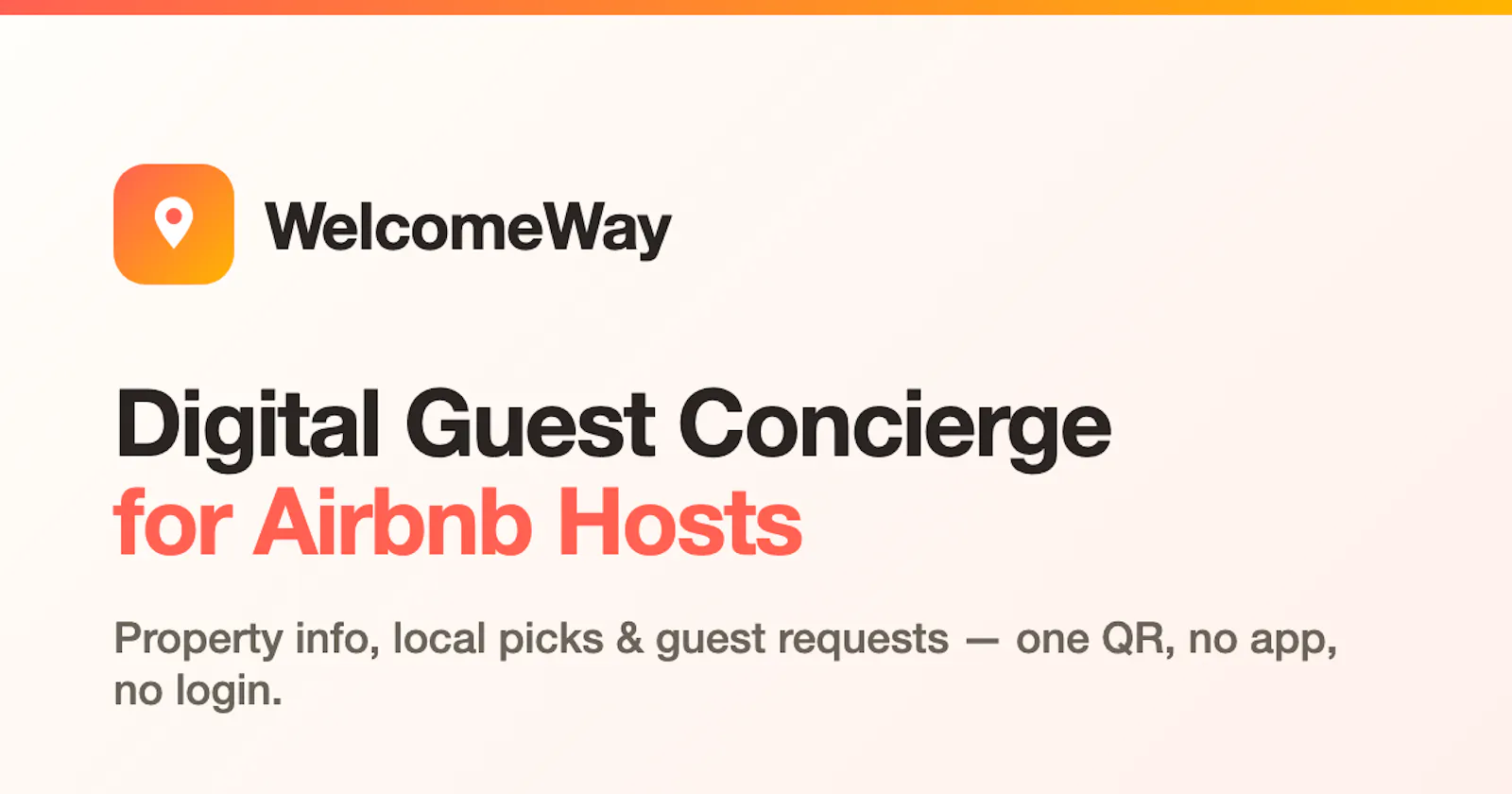 WelcomeWay screenshot 1