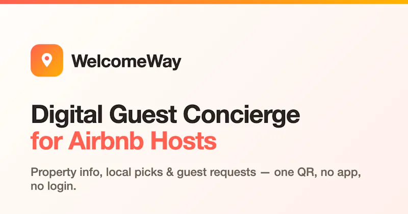 WelcomeWay screenshot 1