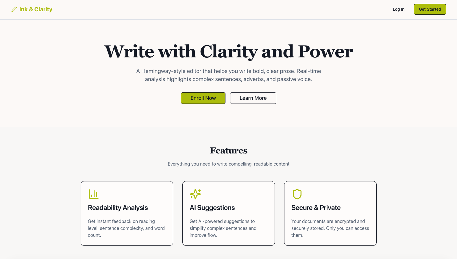 Clarity gallery image