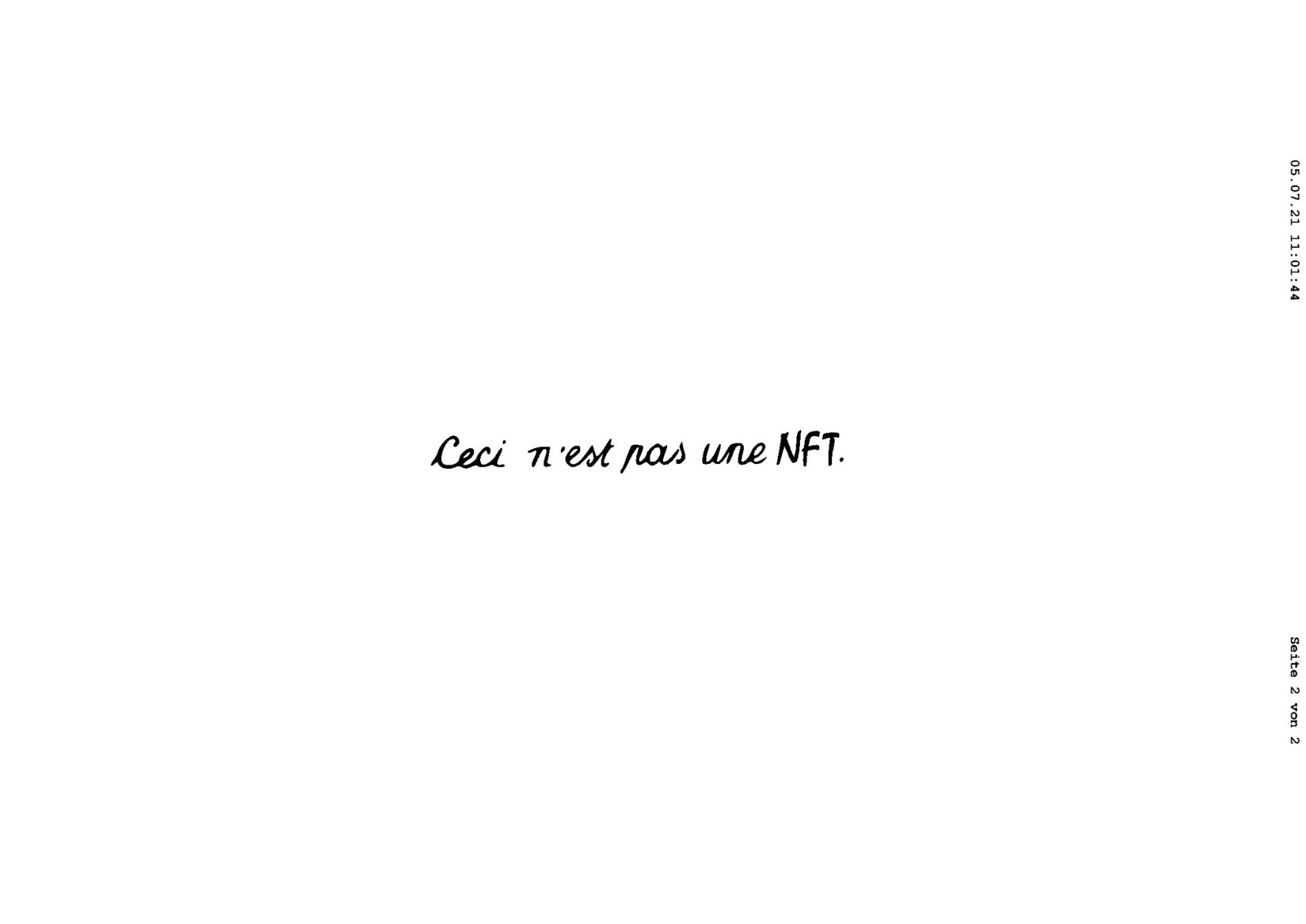 fax2nft gallery image