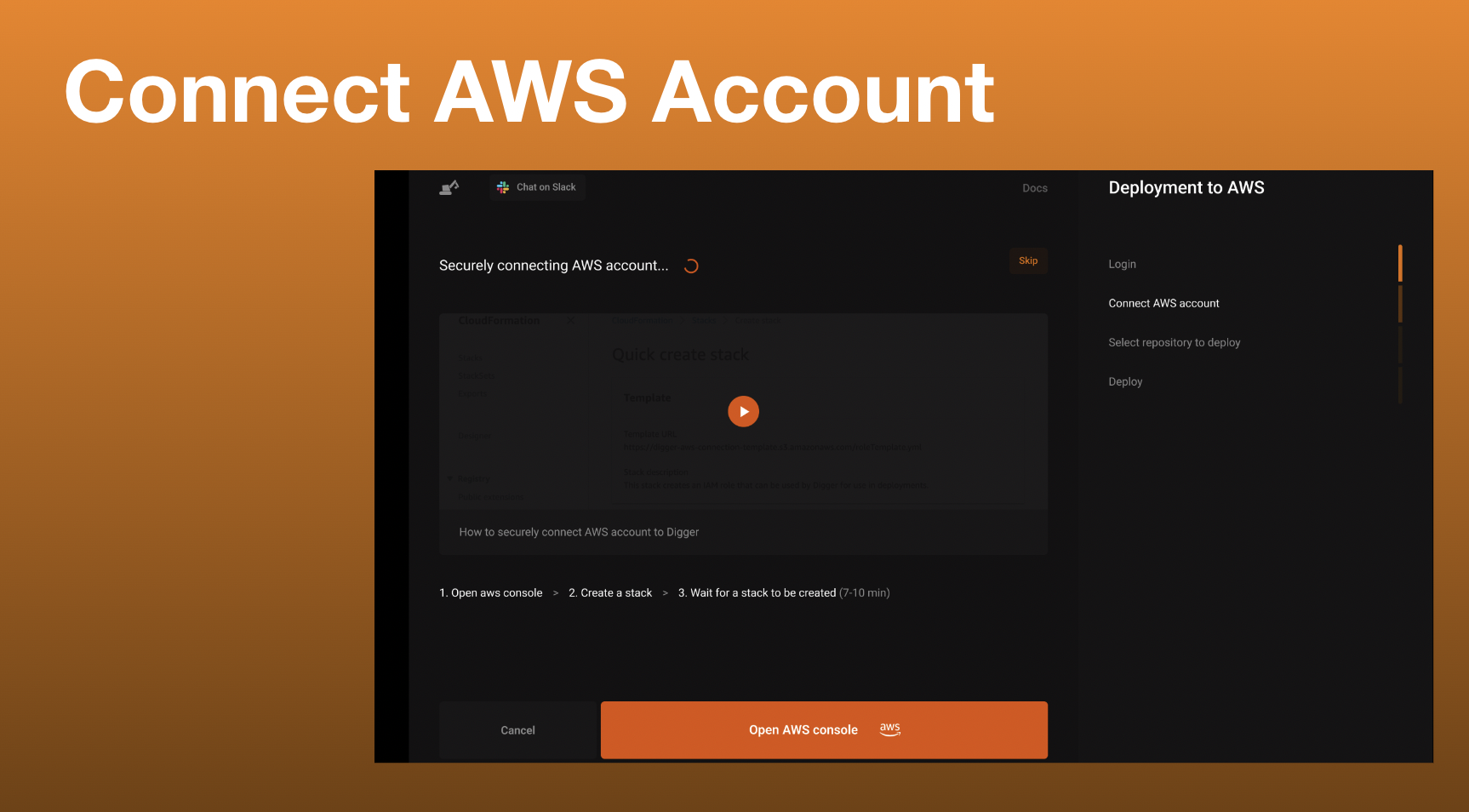 وسائط قوالب بواسطة Digger - نشر قوالب مسبق إلى AWS بنقرة واحدة 3