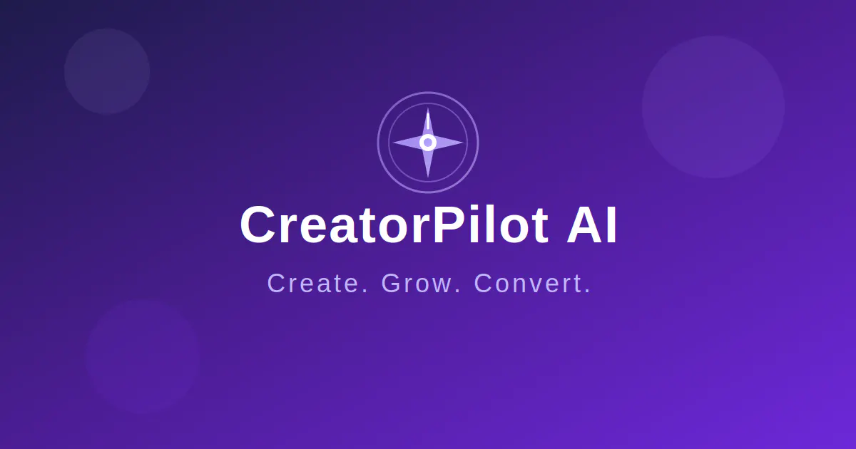 CreatorPilot AI gallery image