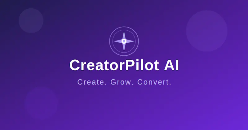 CreatorPilot AI screenshot 1