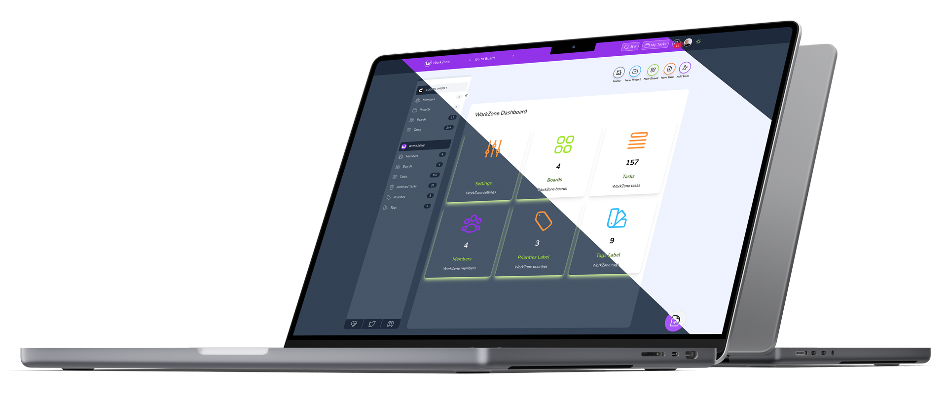 作業ゾーン - タスク管理ツール - WorkZone-無料で、高速でbri局管理ツールメディア1