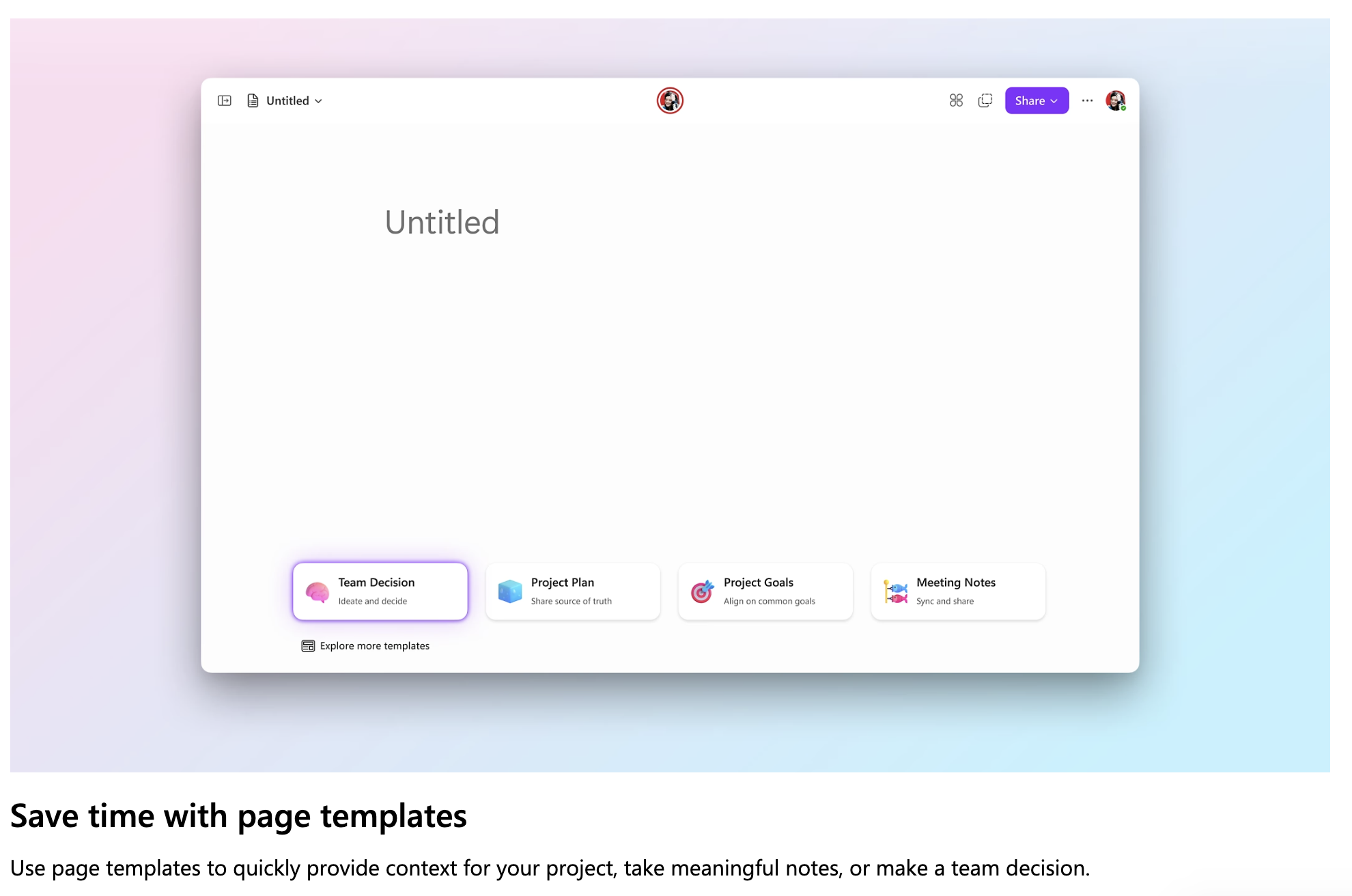 Microsoft Loop gallery image