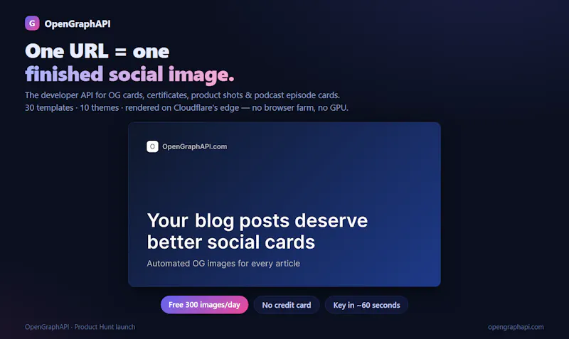 OpenGraphAPI  screenshot 1