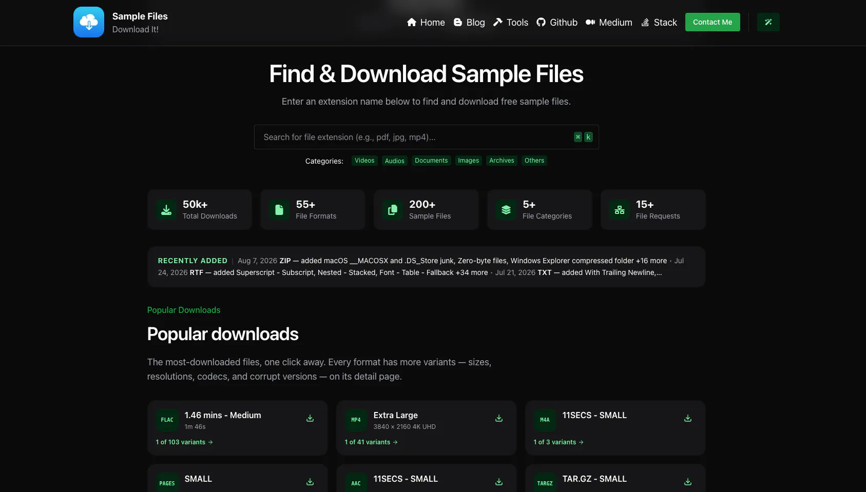 Sample Files gallery image