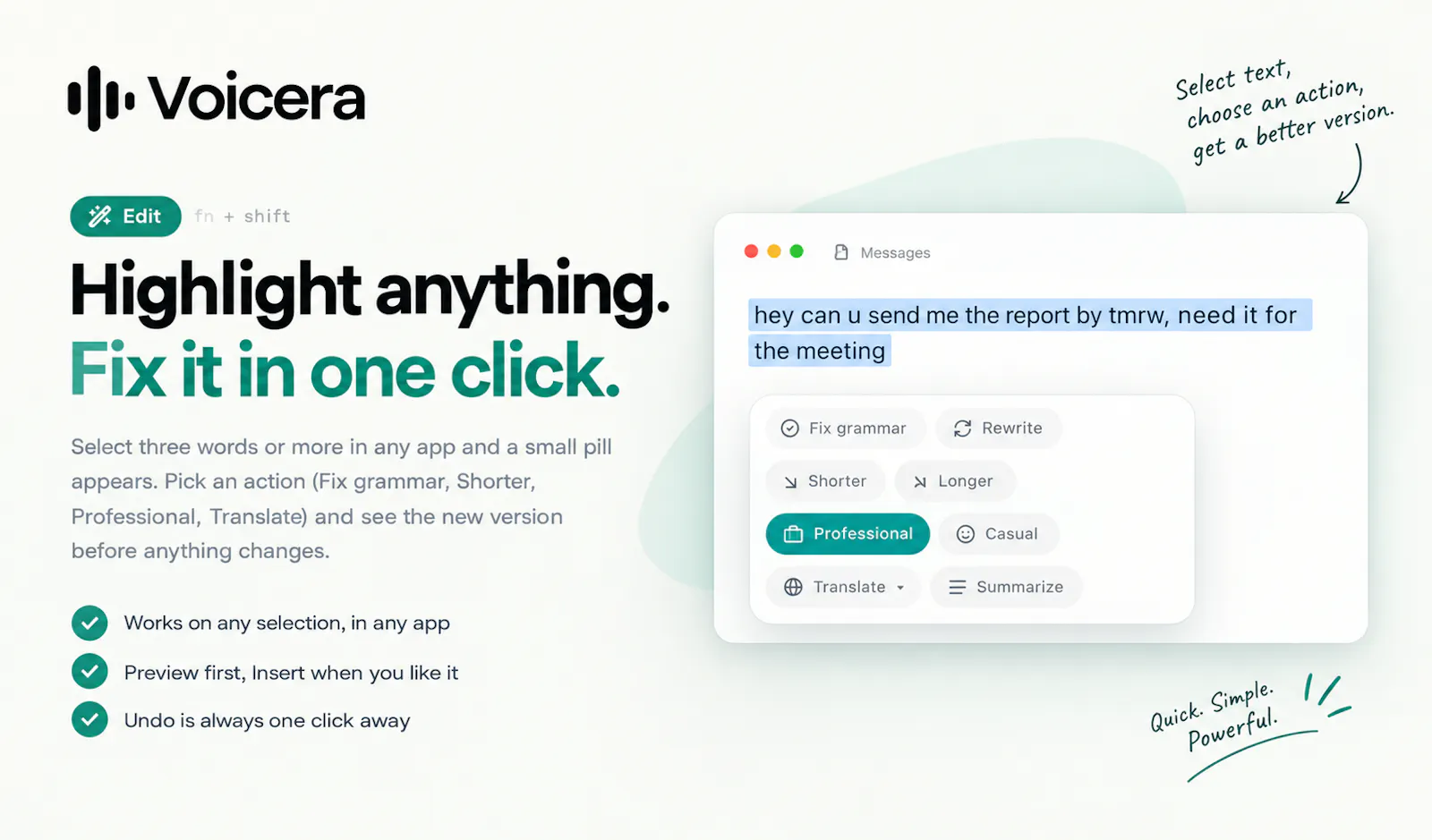 Voicera screenshot 4