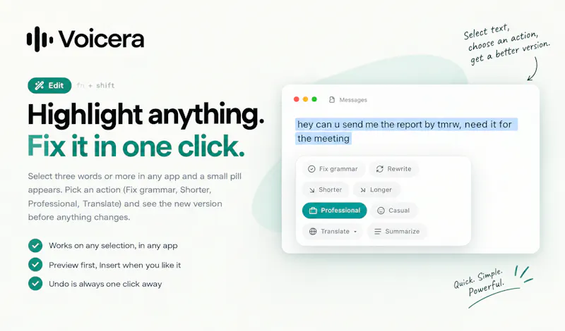 Voicera screenshot 4
