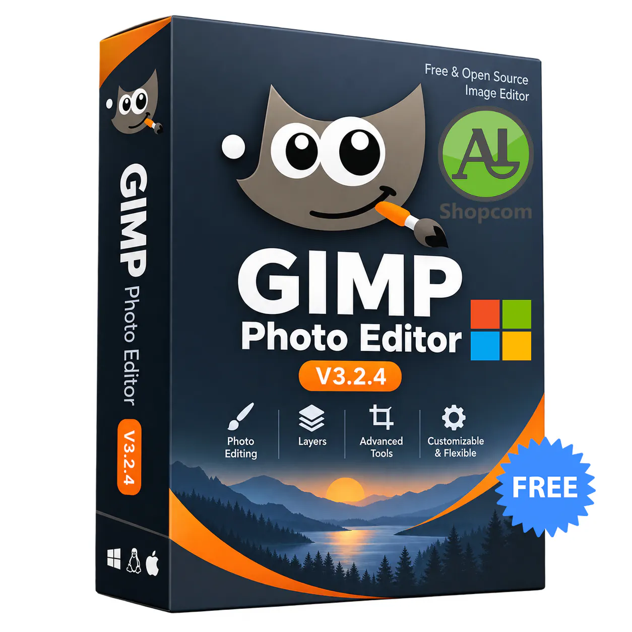 GIMP Photo Editor V3.2.4