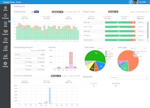 Output Time - Self hosted Project Management App gallery image