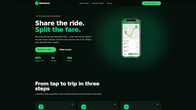 One Demand Carpool (Ride Sharing) App gallery image