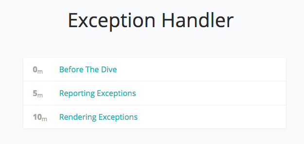Diving Laravel gallery image