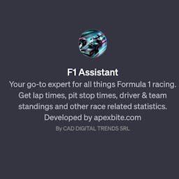 F1 Assistant GPT