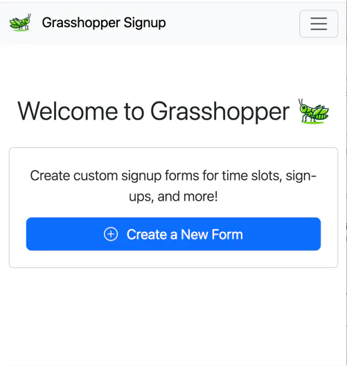 Grasshopper Signup gallery image