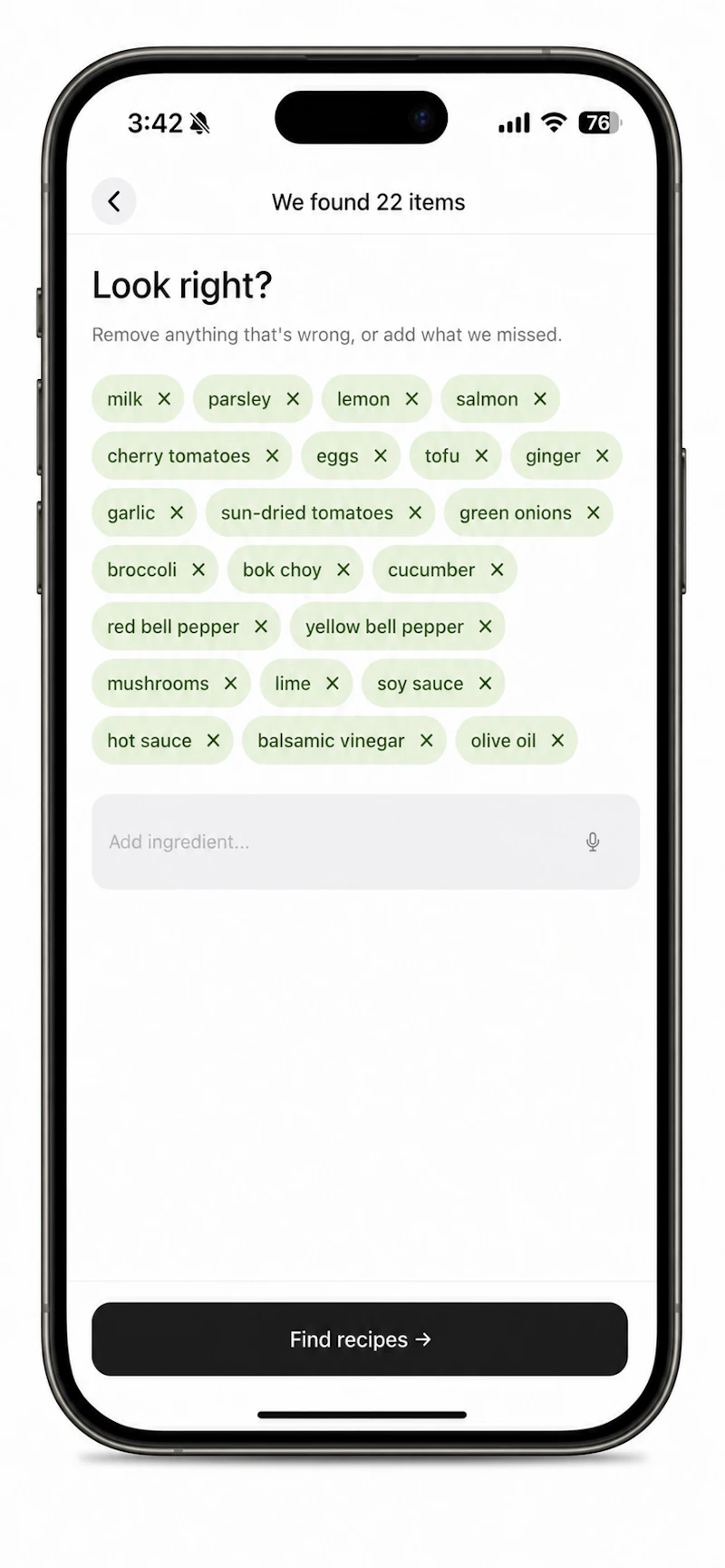 Chefcam.ai - Scan Fridge, Get Recipes screenshot 3