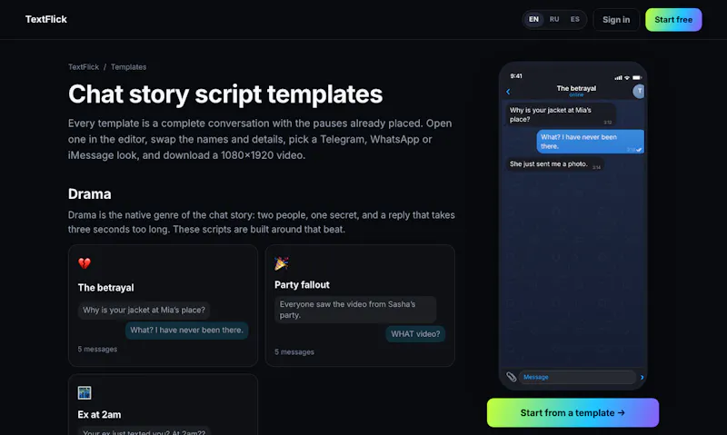 TextFlick screenshot 3