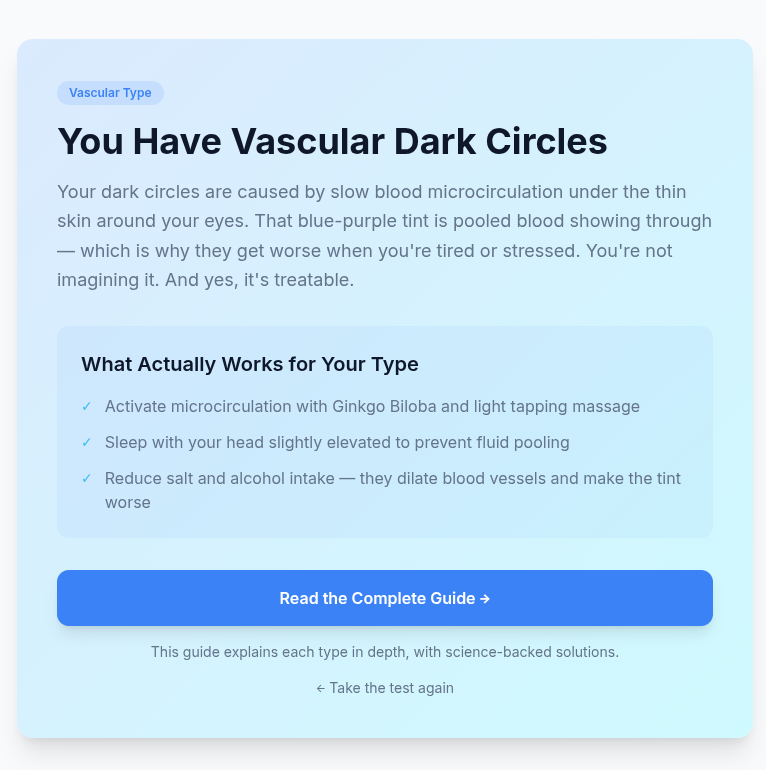 Dark Circle Type Finder gallery image
