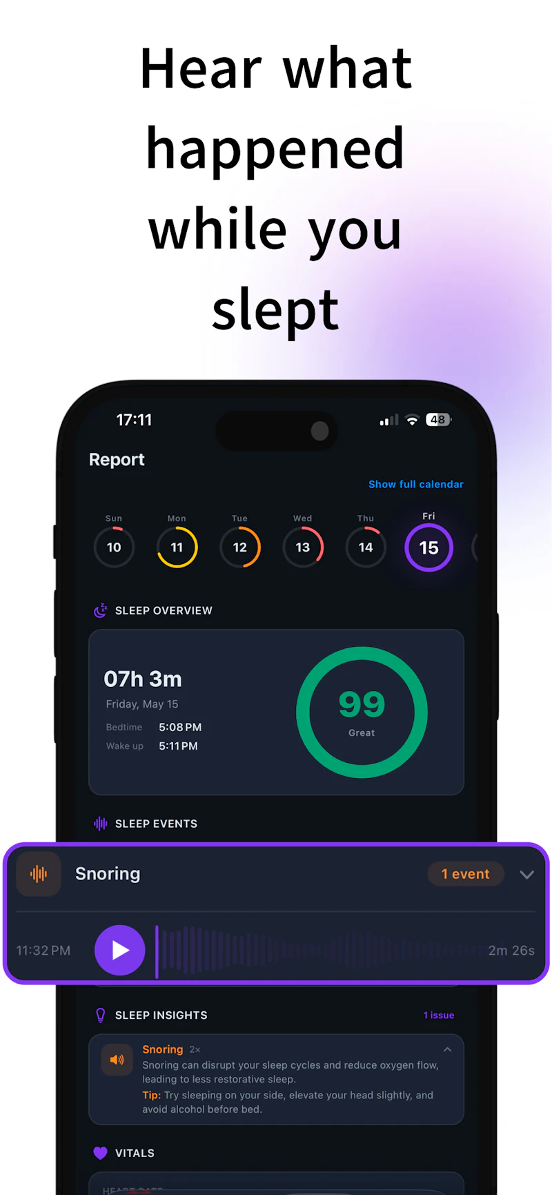 SleepViz  screenshot 2