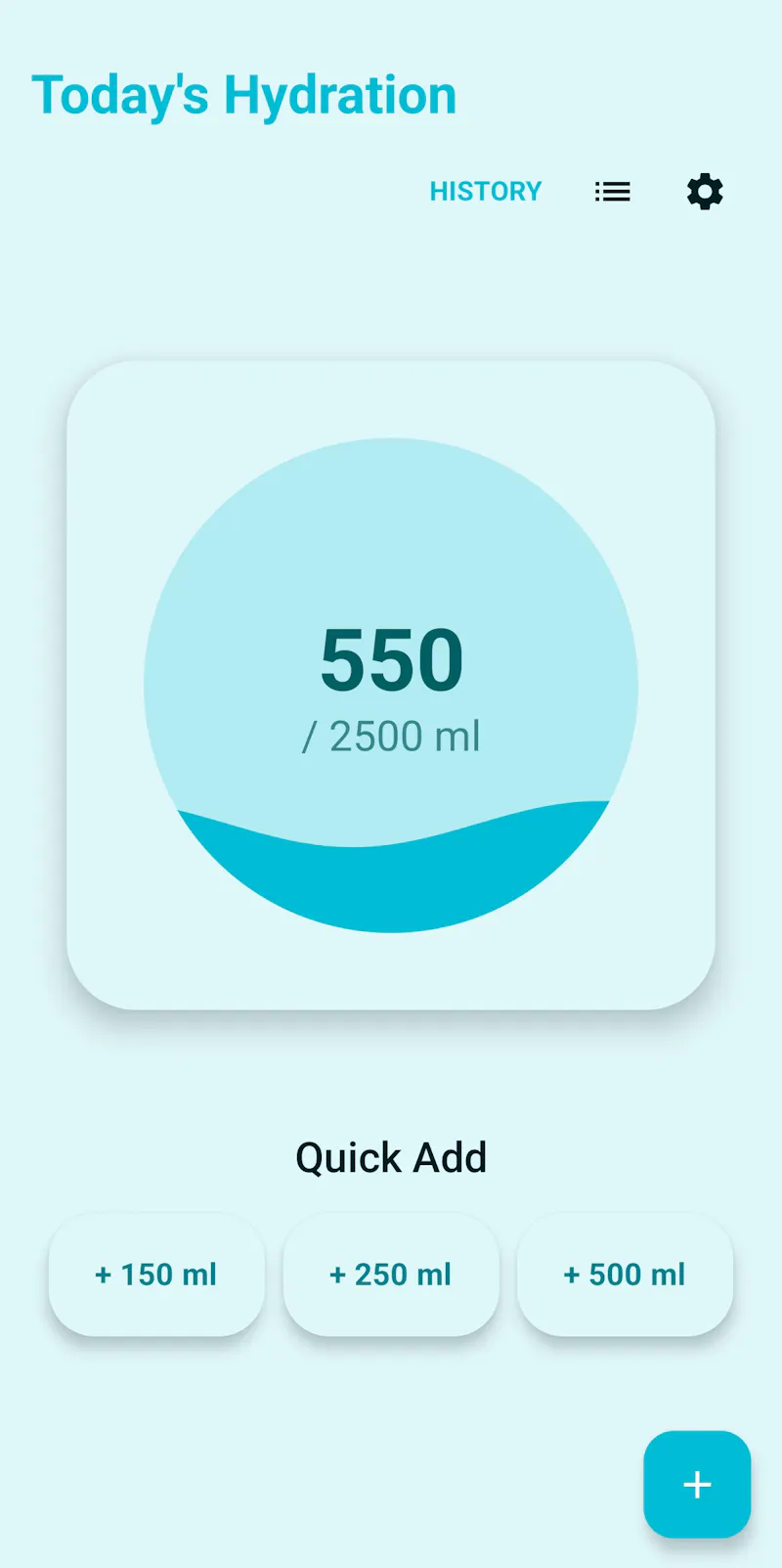 Oasis Daily Hydration Tracker screenshot 4