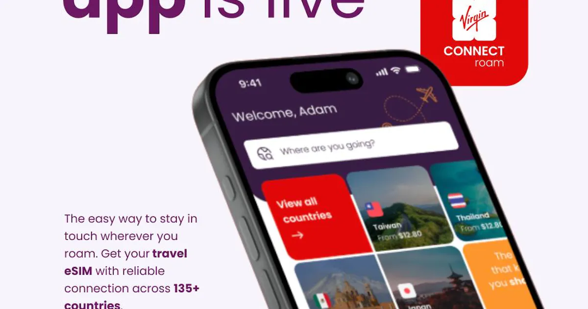 Virgin Connect Roam - Travel eSIM