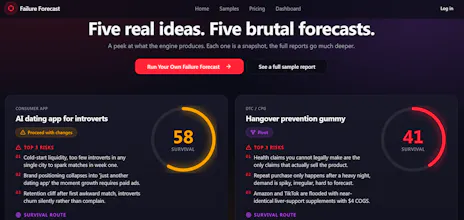 Failure Forecast gallery image