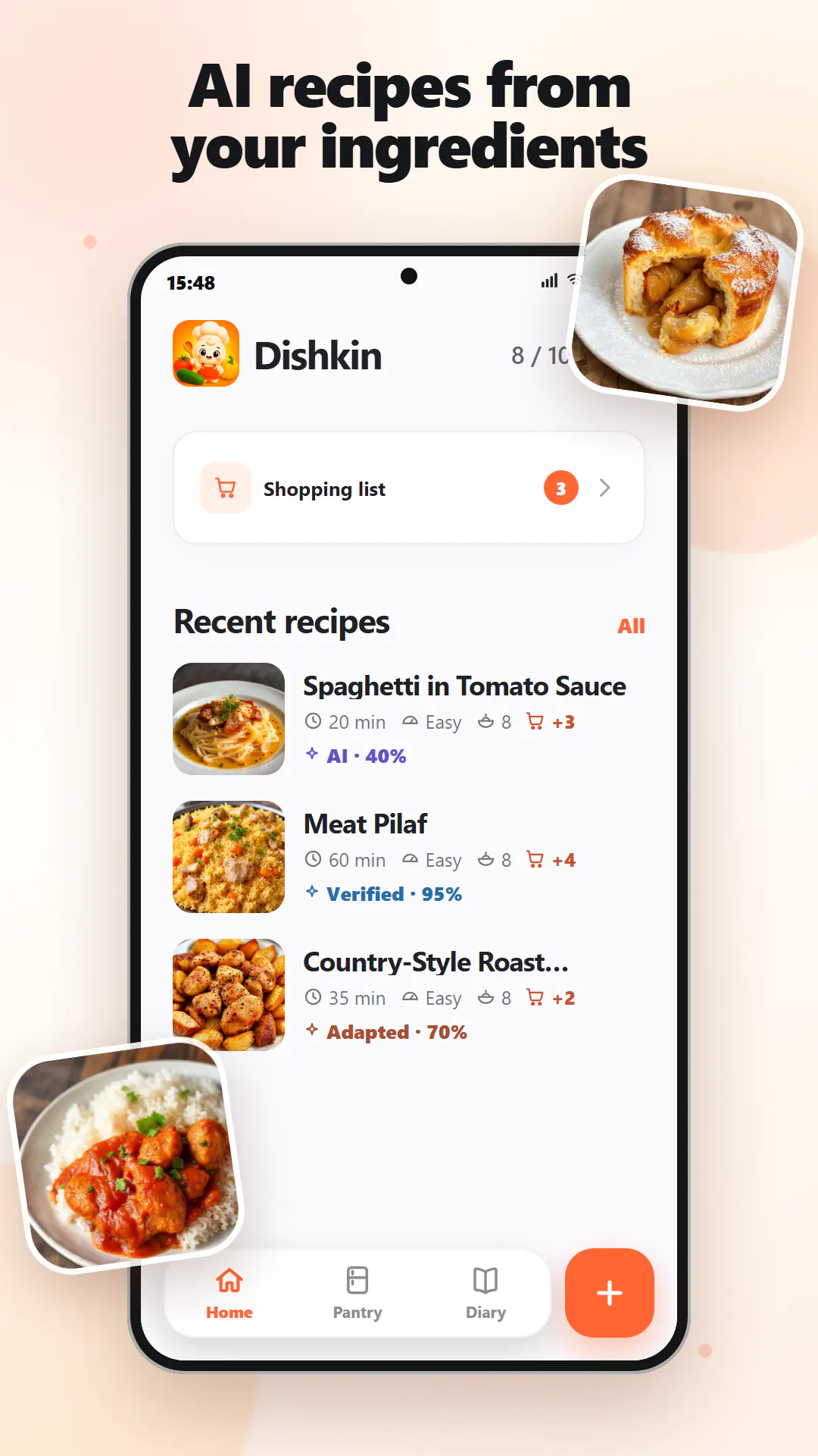 Dishkin AI 截图