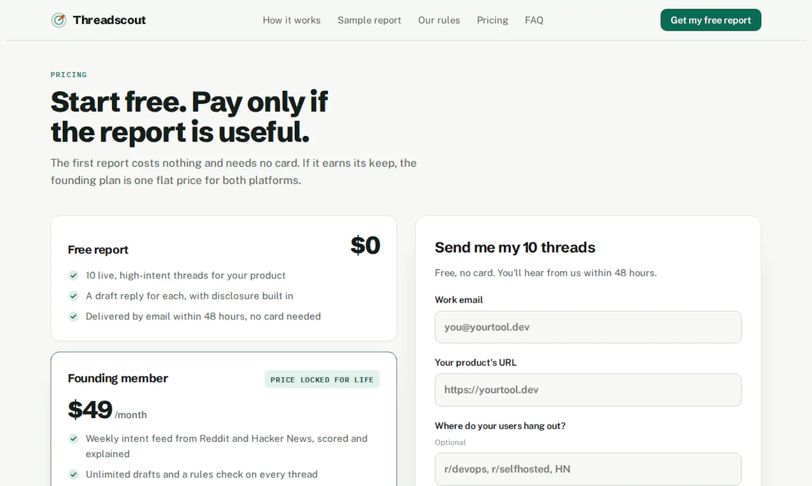 Threadscout screenshot 4