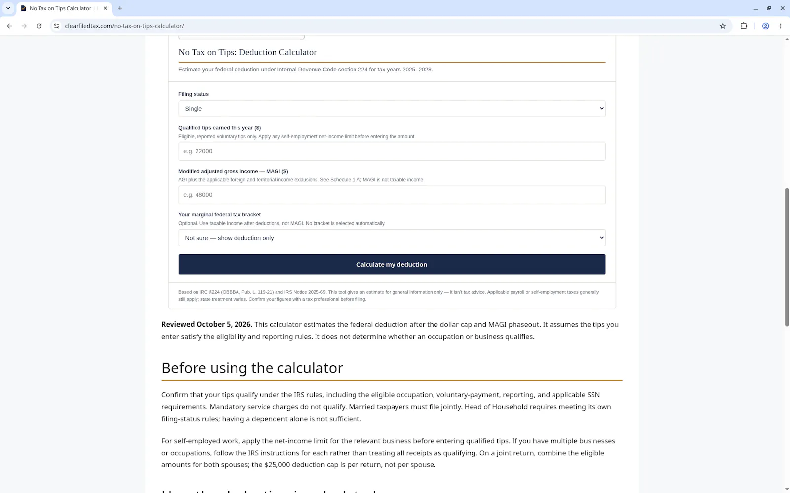 ClearFiledTax screenshot 3
