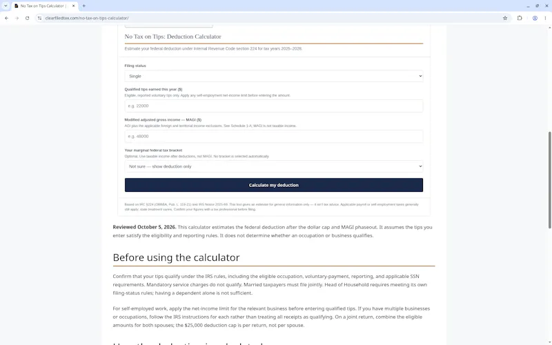 ClearFiledTax screenshot 3