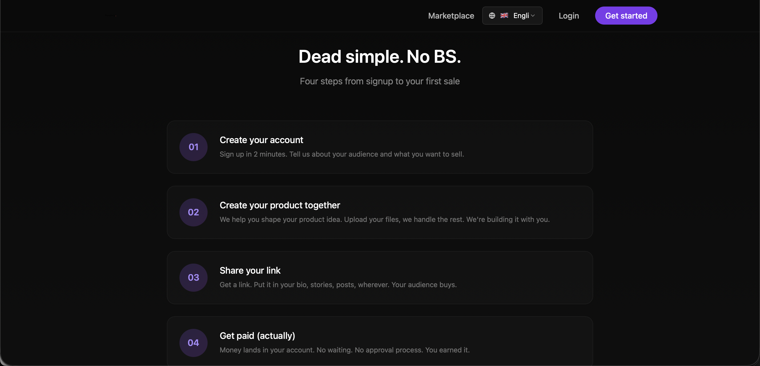AOVANCY - Screenshot 3 showing product features and functionality