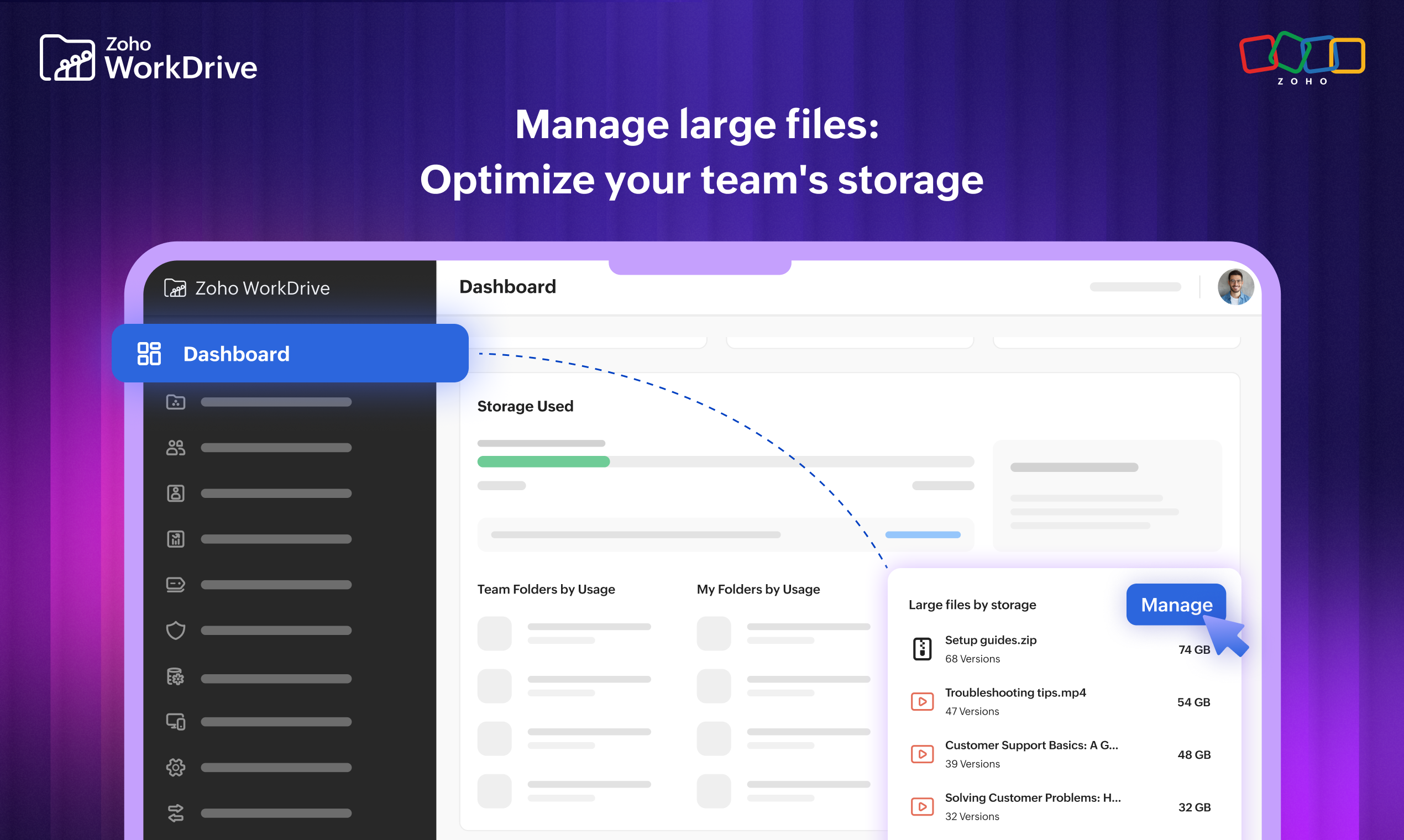 Zoho WorkDrive 6.0 (Phase 1) gallery image