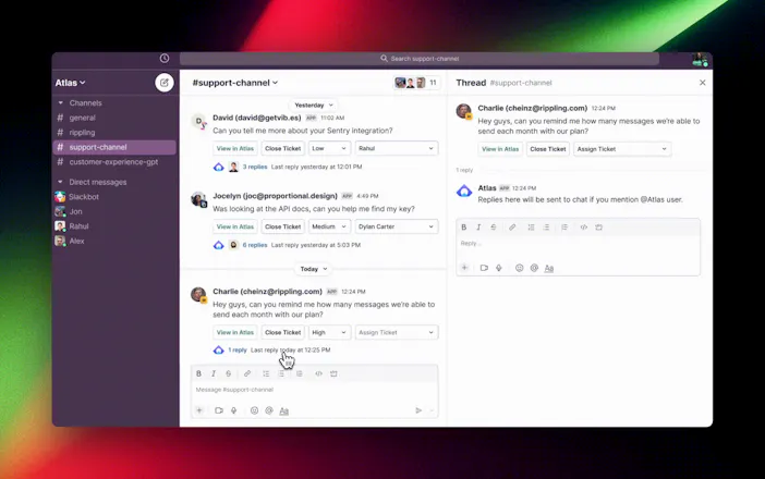 Atlas for Slack Connect gallery image
