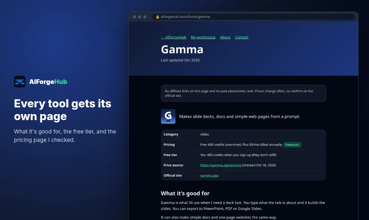 AIForgeHub gallery image