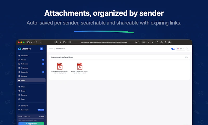 Cleanbox screenshot 6