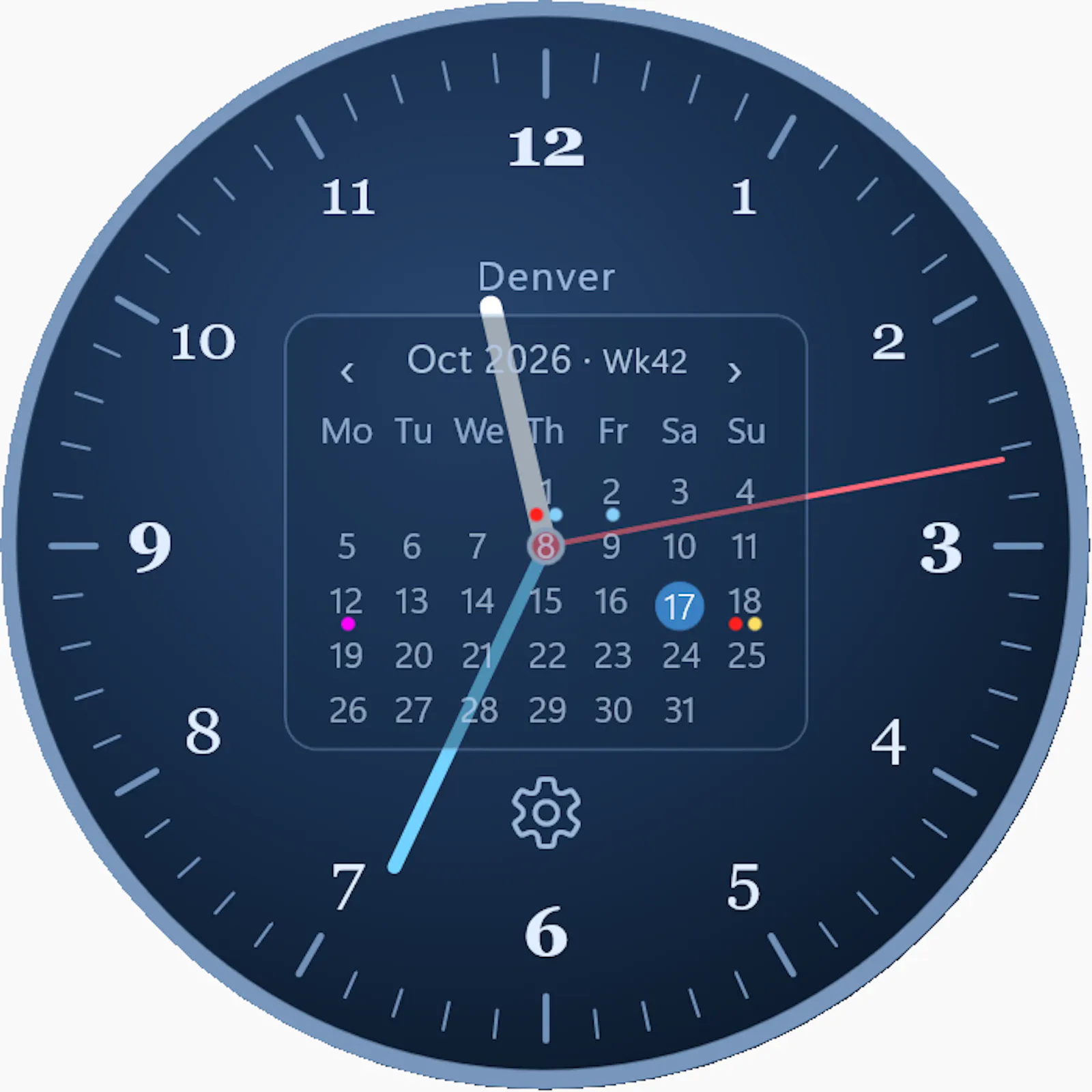 qClock screenshot 1