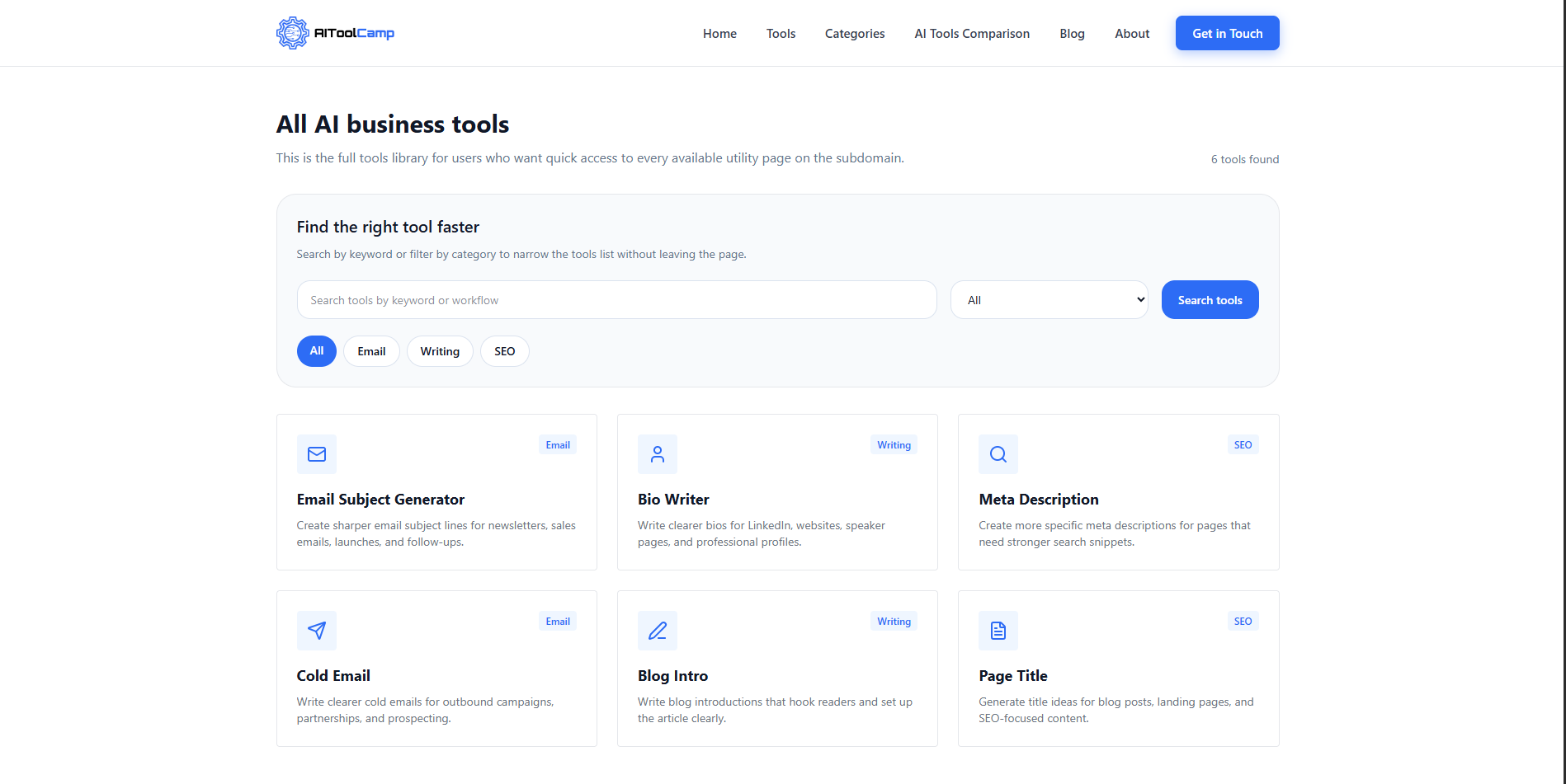 AIToolCamp gallery image