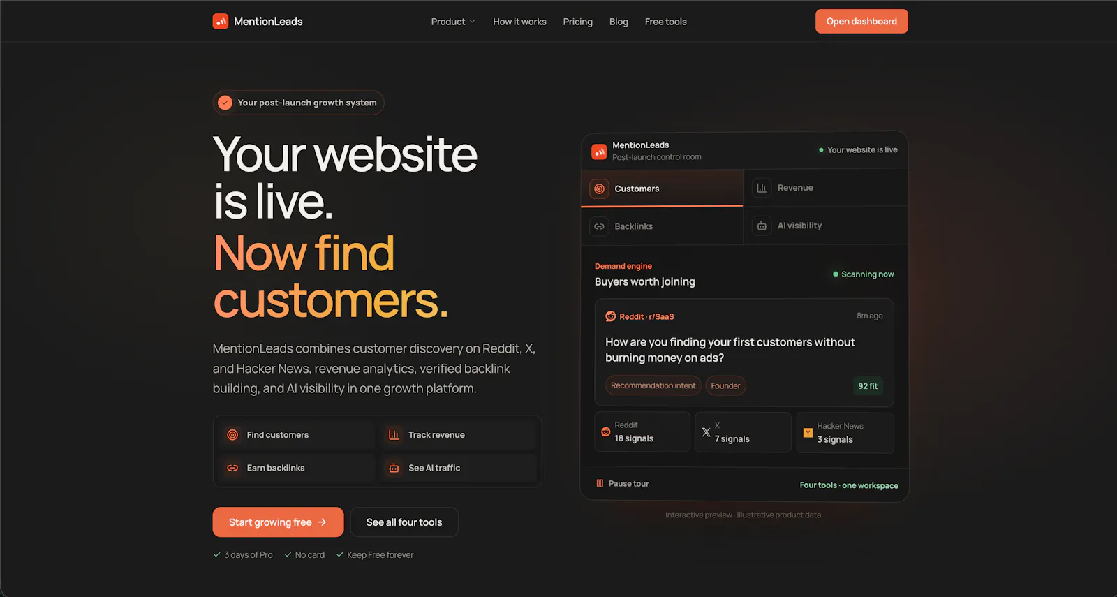 MentionLeads screenshot 2