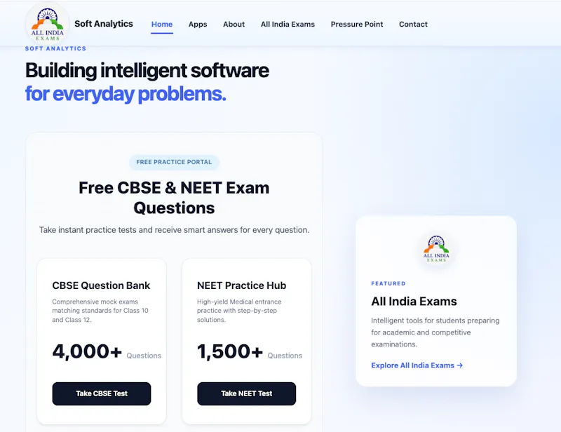 Soft Analytics — Education Software screenshot 1